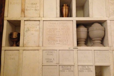Detroit Crematorium columbarium @ Woodmere Cemetery: 