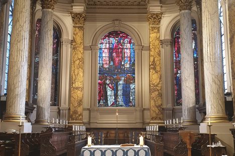 Edward Burne-Jones and William Morris Stained Glass Windows