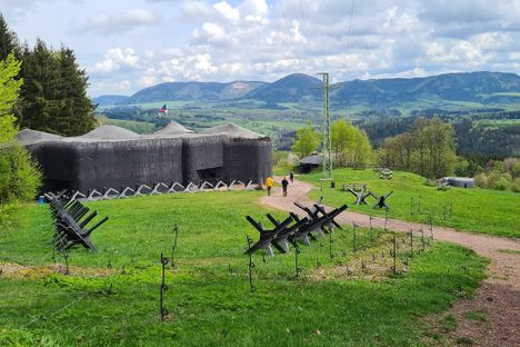 Stachelberg Fortress proper.
