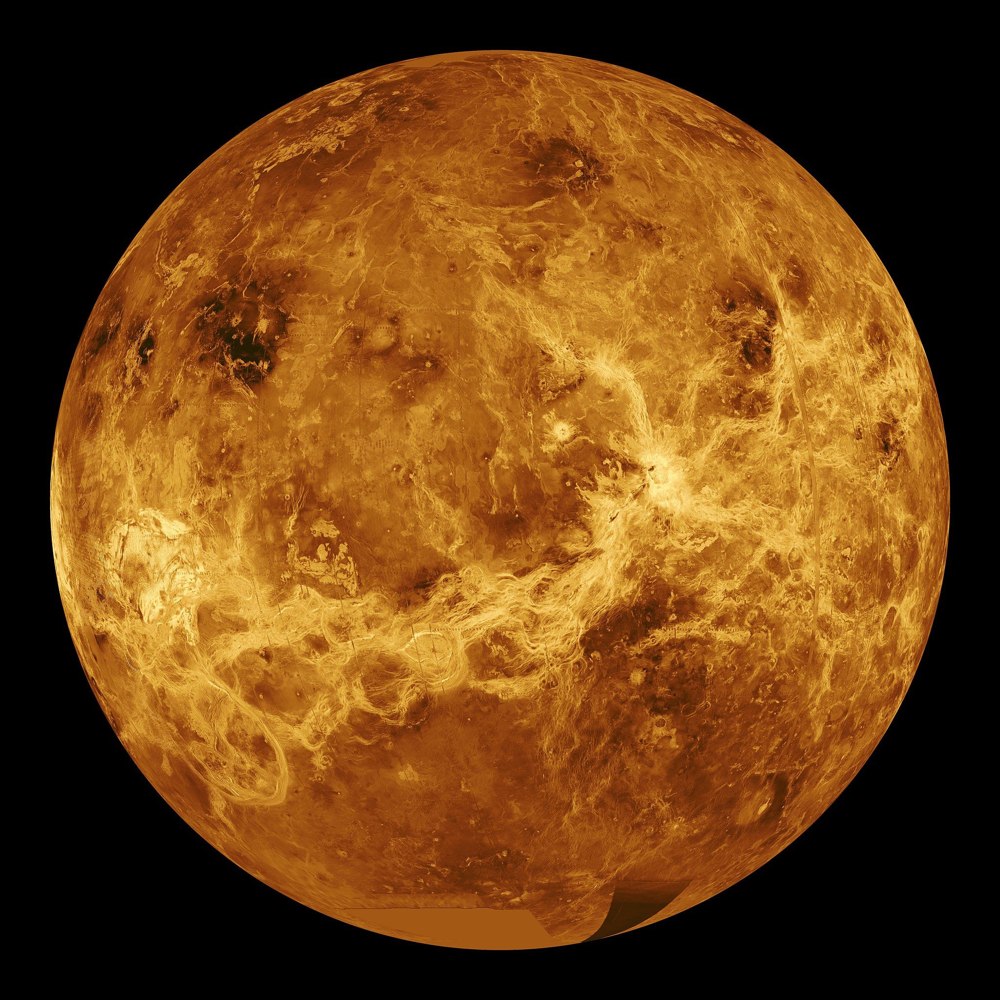 Venus certainly doesn't look friendly.