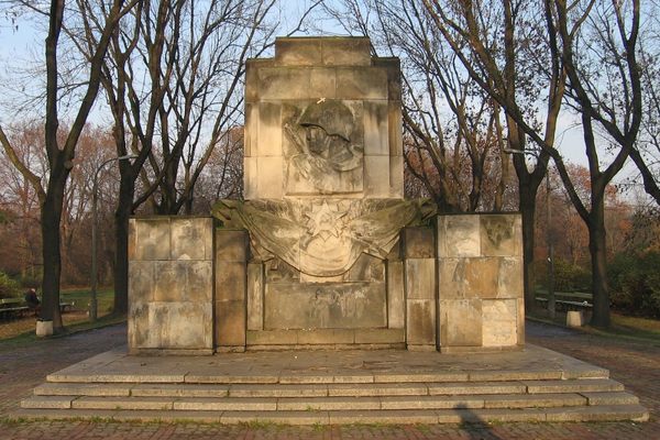 This Red Army Memorial, in Skaryszewski Park in Warsaw, was removed by Polish officials this past July.