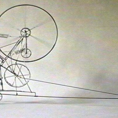Arthur Ganson's work on display at the MIT Museum. (Press Photo)