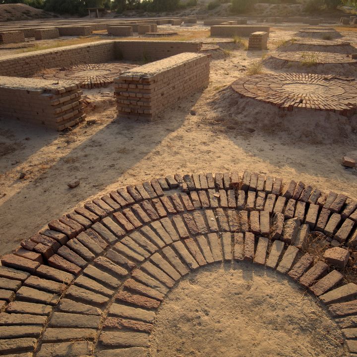 Harappa archaeological site.