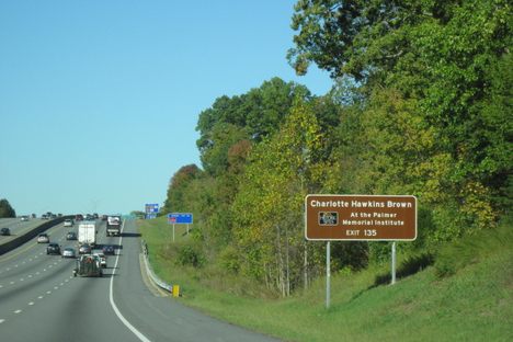 Much of District 12 followed the path of Interstate 85