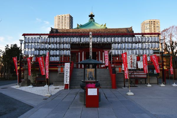 Benten-dō Temple.