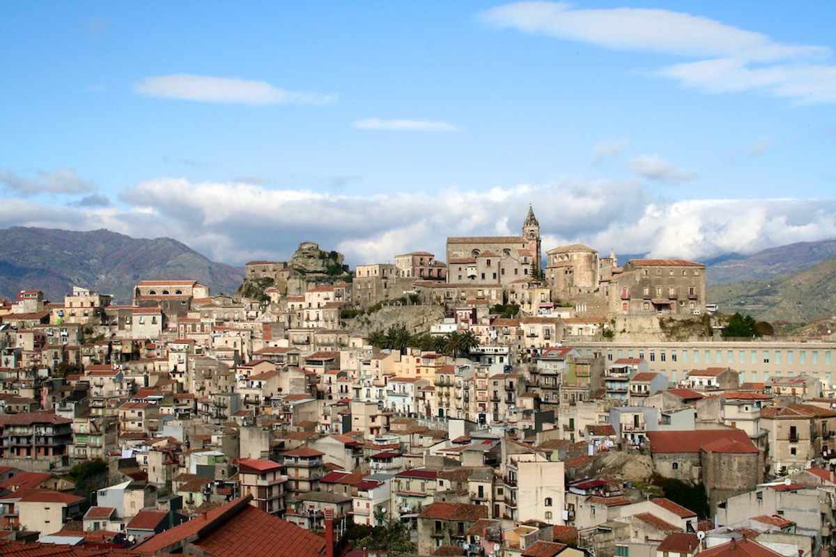 Castiglione di Sicilia is one of the towns on Mount Edna and is considered one of the prettiest in Italy.