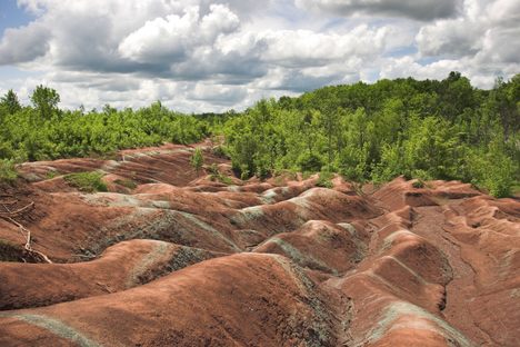 The badlands.