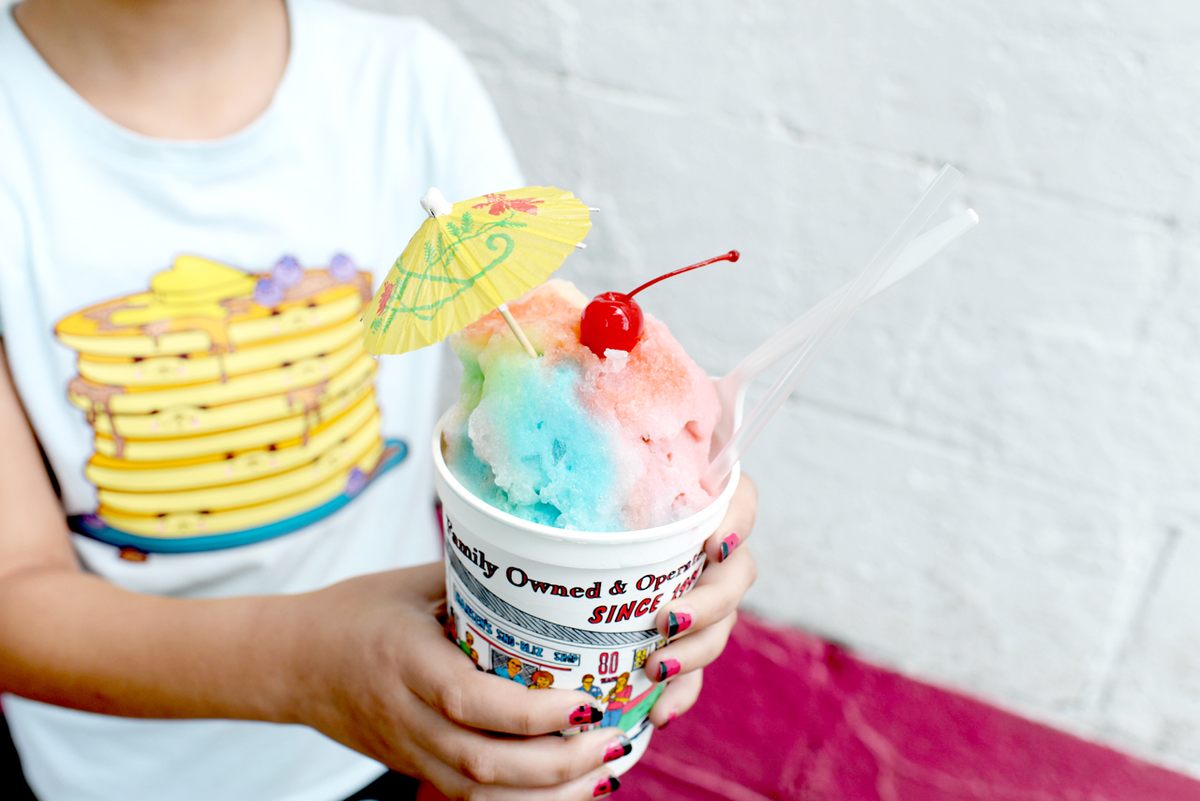 According to Ashley, sno-balls are "air conditioning for your tummy."