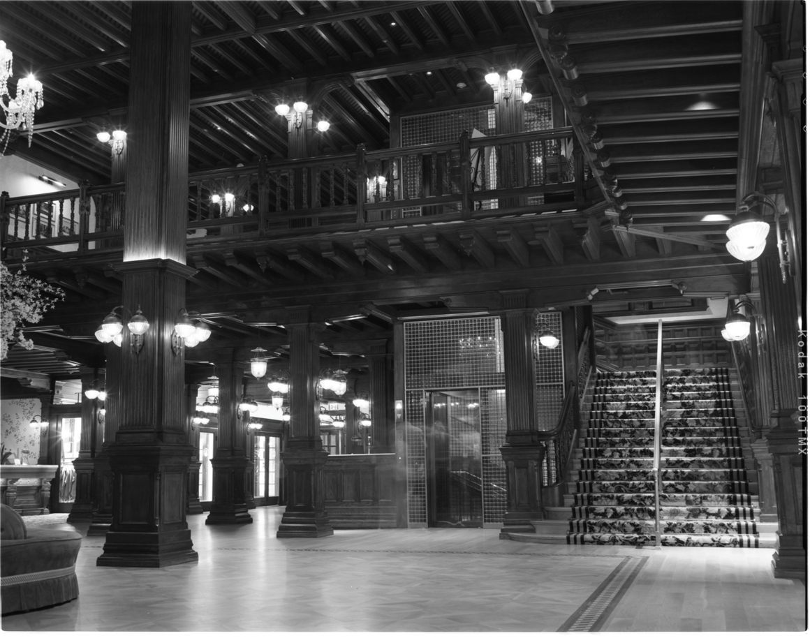 The Lobby of the Hotel Del Coronado