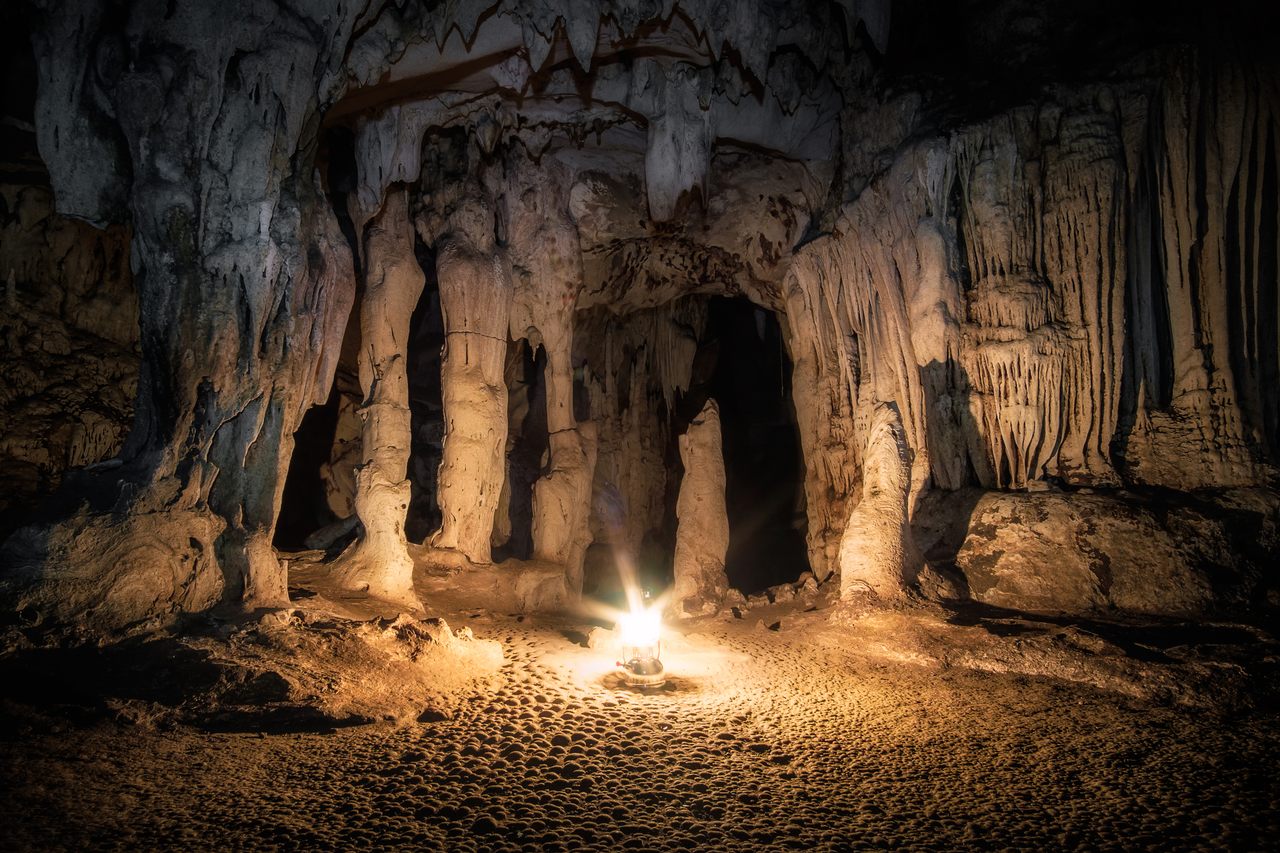 Fire could not illuminate all the dark corners of cave systems that our ancestors explored. Did they rely on echolocation to find their way?