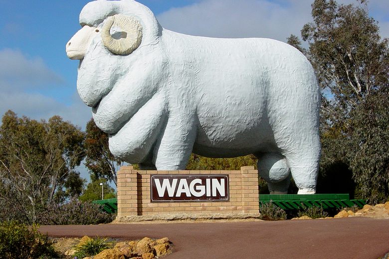 Giant Ram – Wagin, Australia - Atlas Obscura