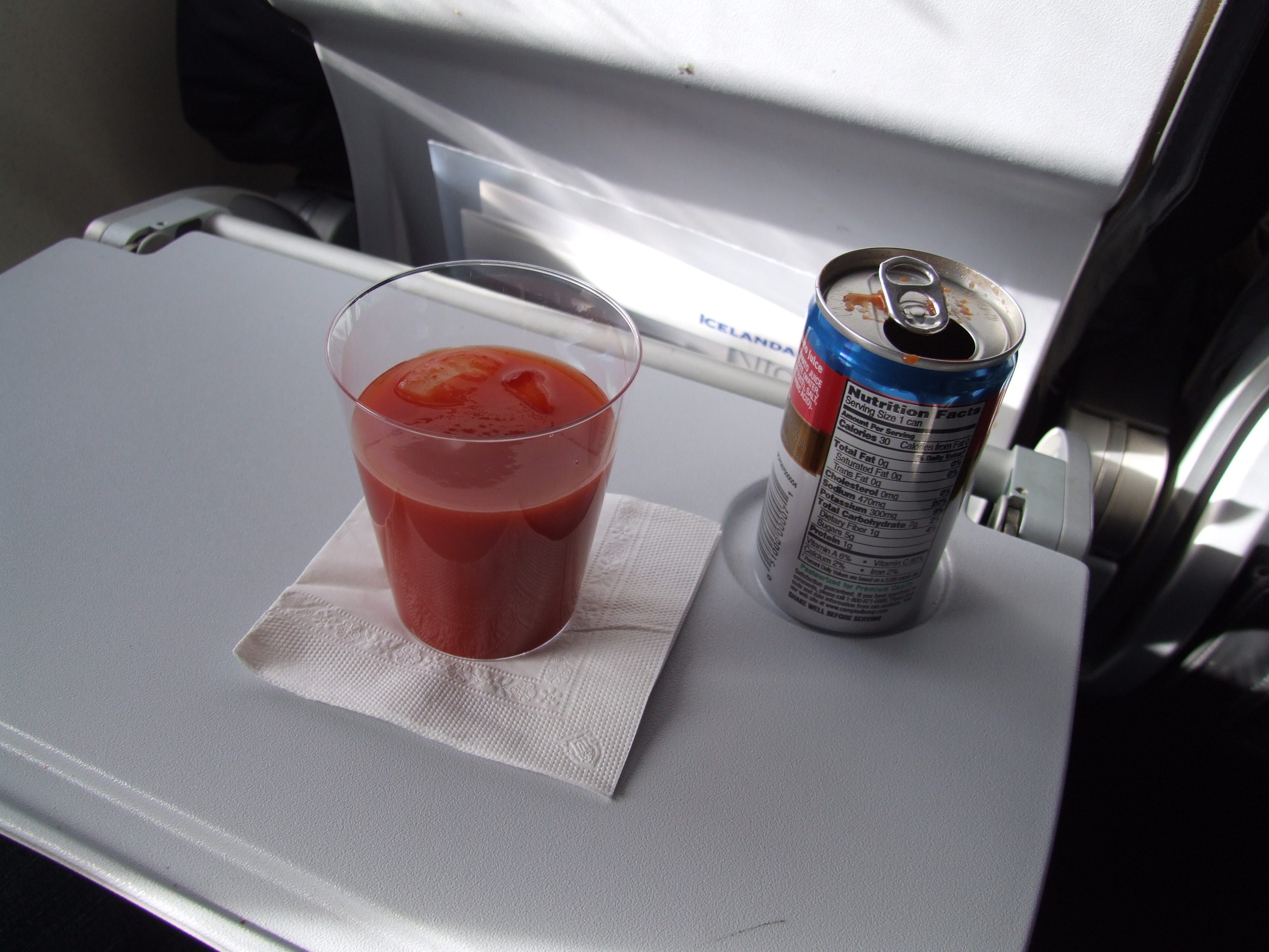 Tomato juice, anyone?