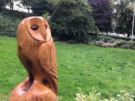 Wooden Animal Sculptures – Edinburgh, Scotland - Atlas Obscura