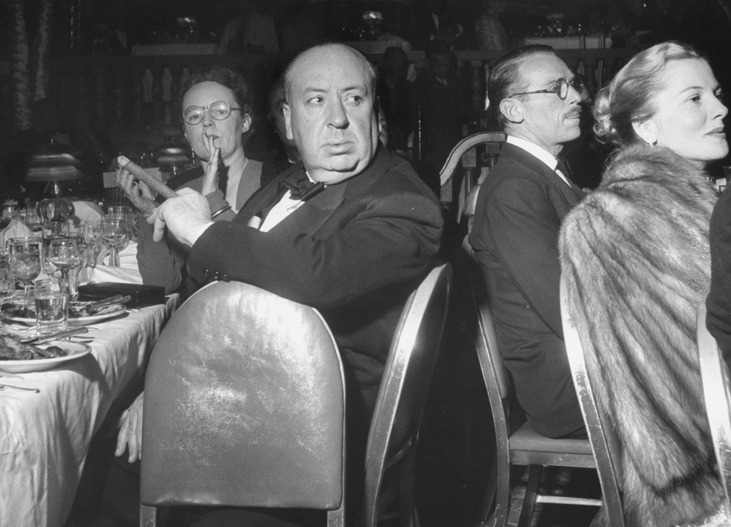 Did Hitchcock love dinner parties, or really, really hate them?