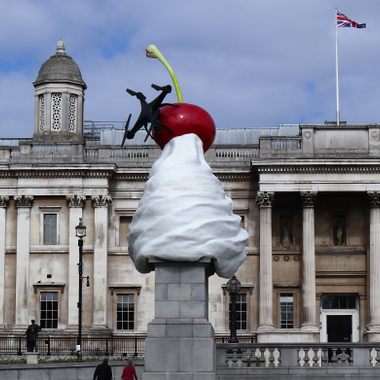 'The End' by Heather Phillipson, 2020.