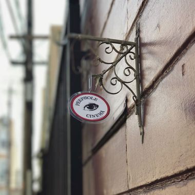 Peephole Cinema.