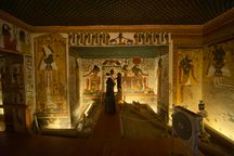 Entrance to one of the tomb rooms.