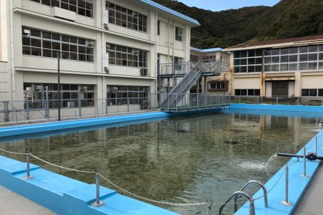 Not a regular school pool...