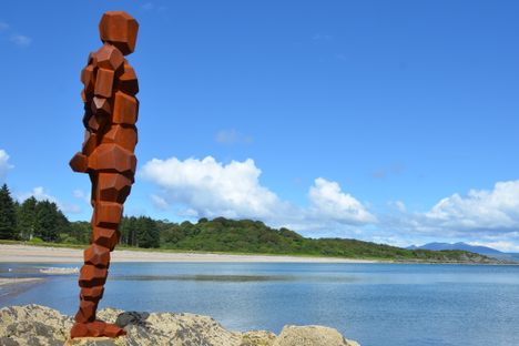 "Land" by Antony Gormley.
