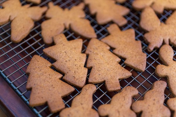 Gingerbread is a word applied to cookies, cake, and a number of other treats.