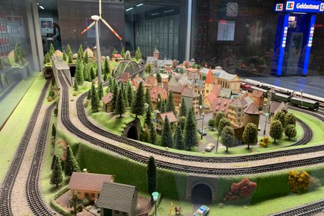Düsseldorf Central Station’s Model Railway