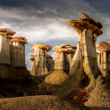 The landscape is pure geological eye candy.