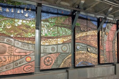 Park Street Station Mural