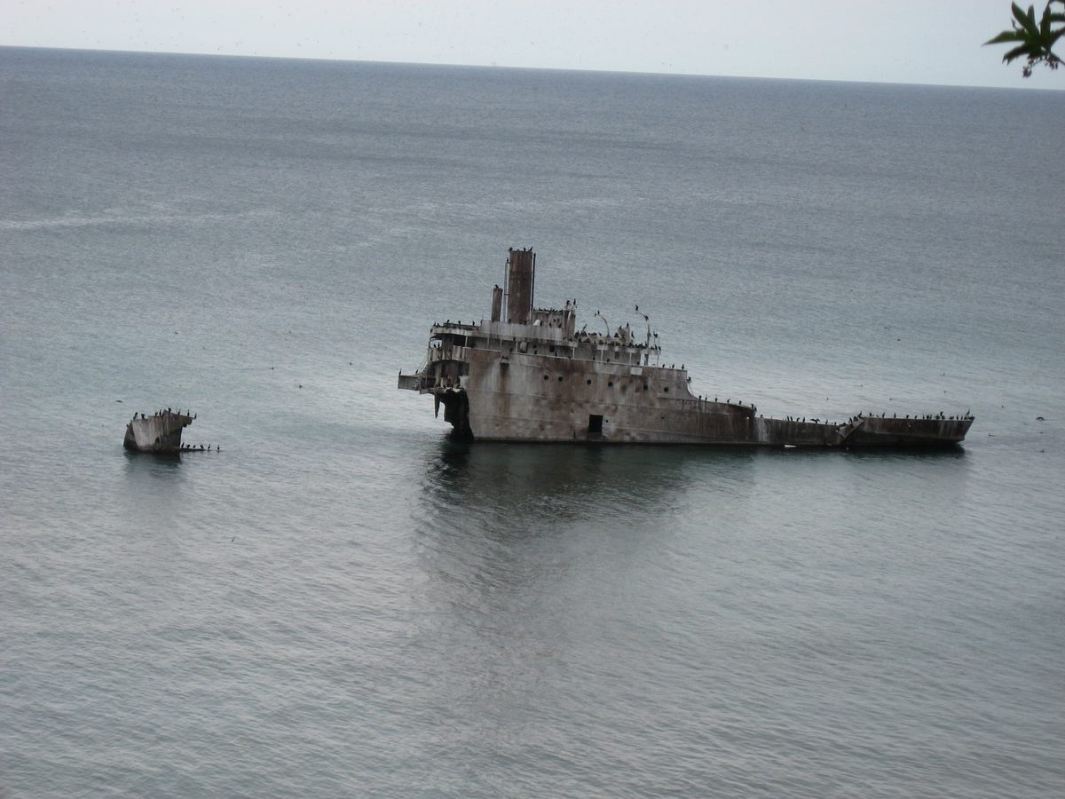 The Francisco Morazan is an off-shore wreck visible from South Manitou Island.