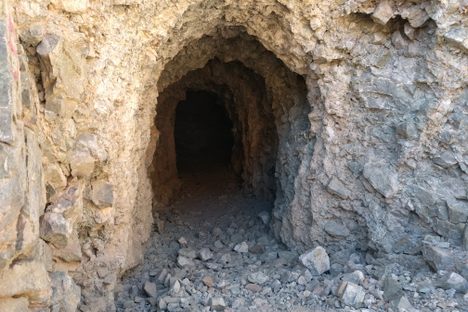 Mine entrance