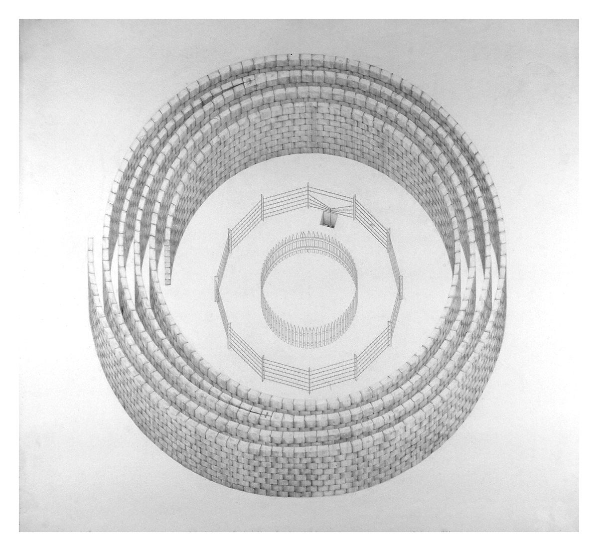 <em>Passage</em>, Liz Diller, Design III, 1976-77.
