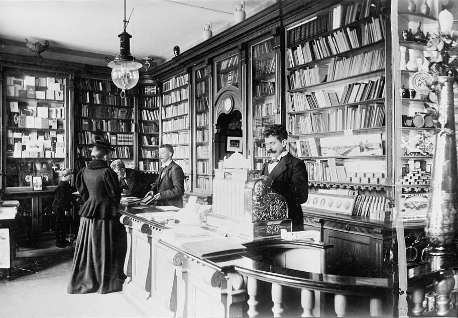 1895 bookstore Denmark