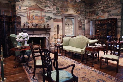 Chinese Parlor in the House of Henry Francis du Pont.
