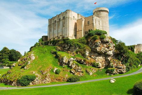 The magnificent Falaise Castle.