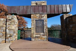 The Edmond Bombing Memorial in Mitch Park.