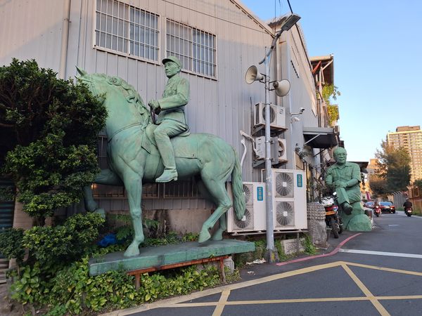 Chiang Statues in Beitou in Taipei, Taiwan
