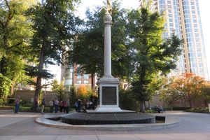 Seagull Monument in Salt Lake City.