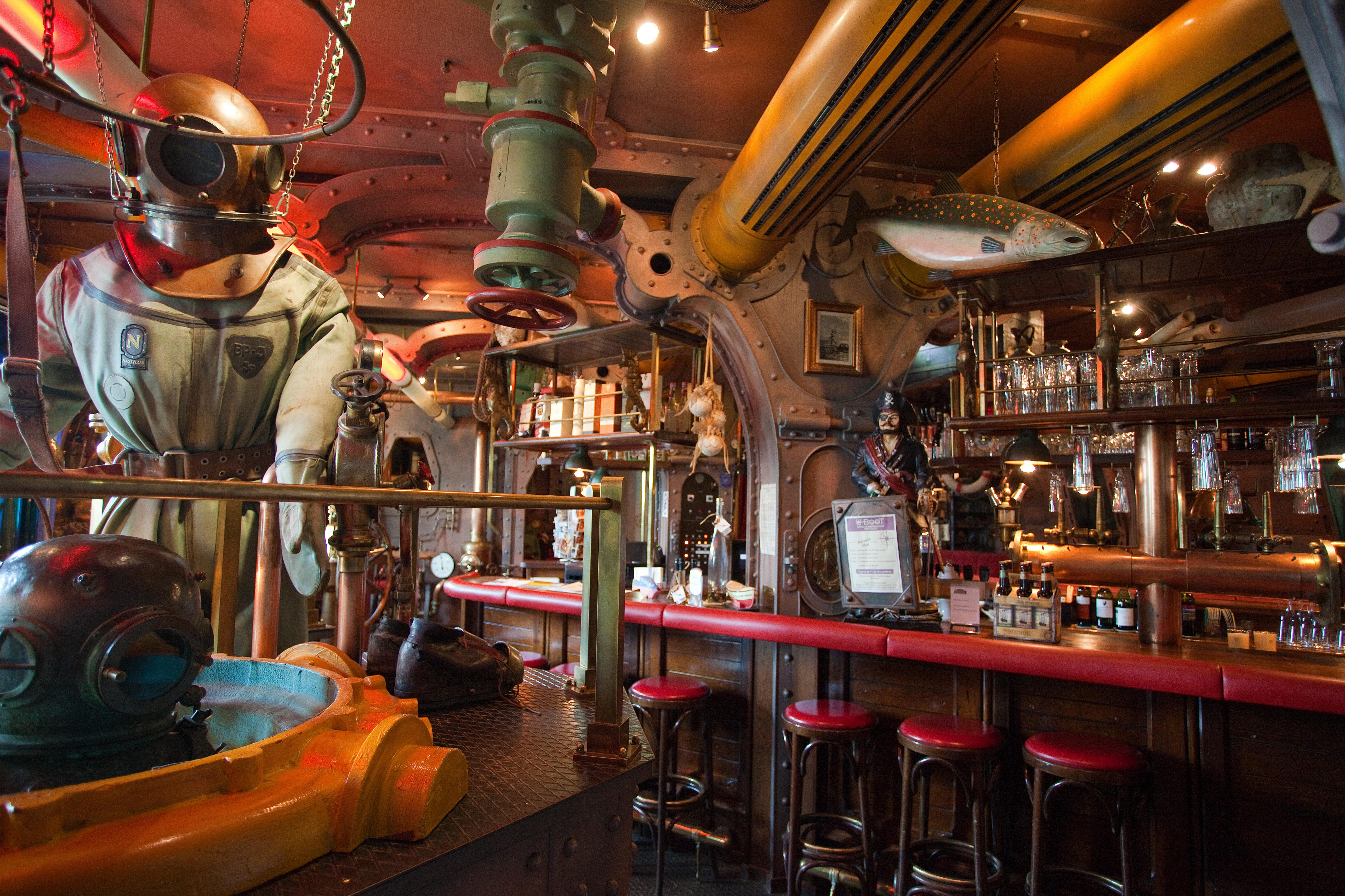 Nautilus is a submarine-themed restaurant in Neuberg, Germany.