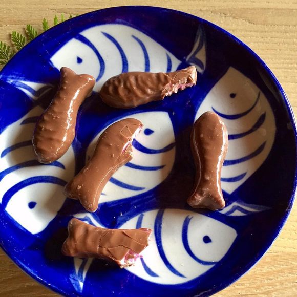 If you've been good, you can have a chocolate fish.
