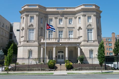 The embassy.