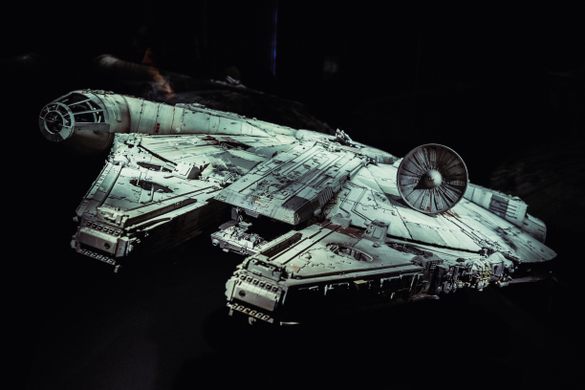 Millennium Falcon exhibition opens in Welsh town where ship was built, Wales