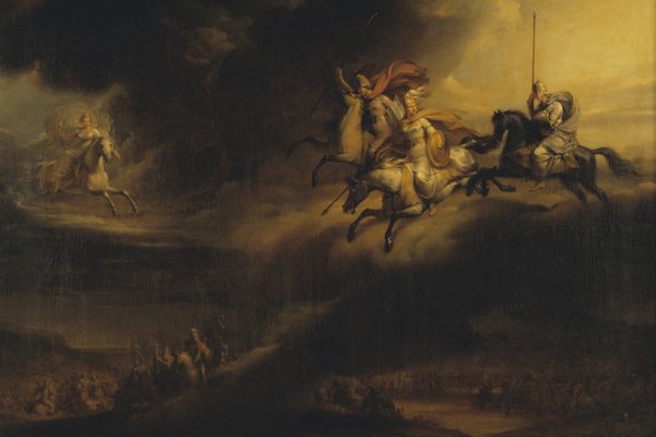 The National Museum of Stockholm's Ride of the Valkyries was painted during the Victorian period, which saw renewed interest in Vikings. 