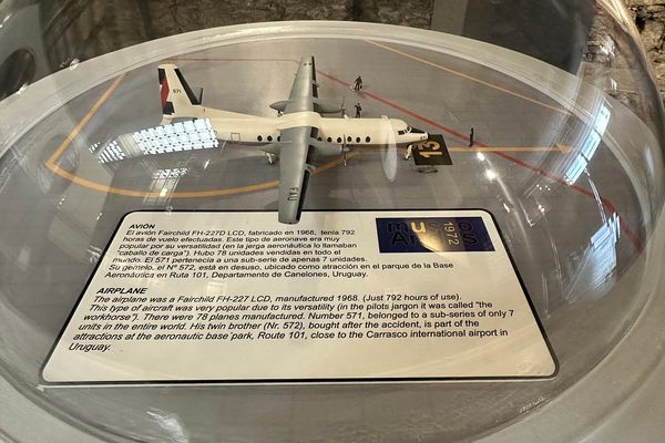 A model of the plane