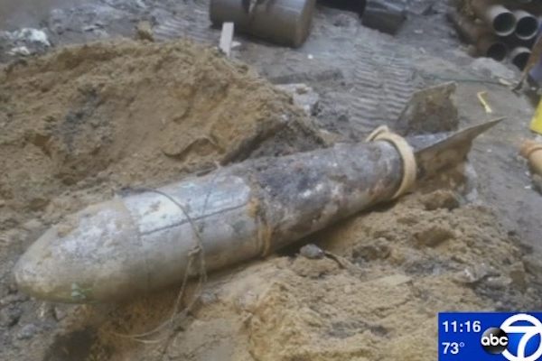 Somebody put a live WWI-era artillery shell out with the trash in London,  Ont.