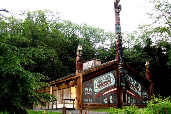 Clan house at Totem Bight