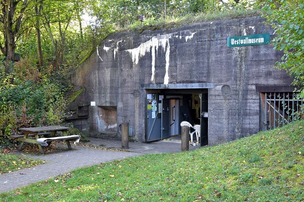 A bunker frozen in time at the Westwall Museum.