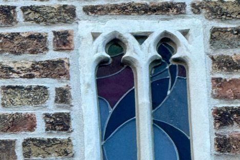 Smallest Gothic Window in Bruges