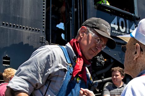 Meet the Man at the Controls of the World’s Largest Steam Locomotive
