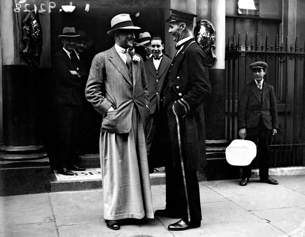 Oxford Bags, the Ridiculously Wide-Legged Trousers of the 1920s