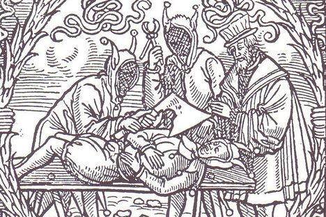 A 16th-century sketch of Deposition.