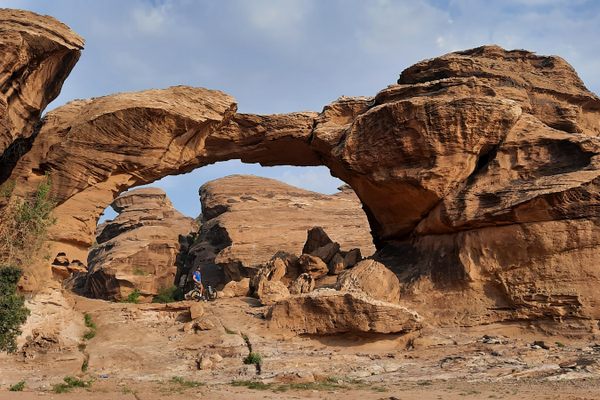 The Arch, yes you can climb over it